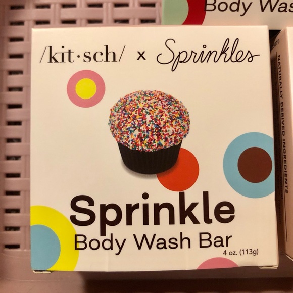 Kitsch x Sprinkles Bar Soap Body Wash, Set of 3 - Picture 5 of 15